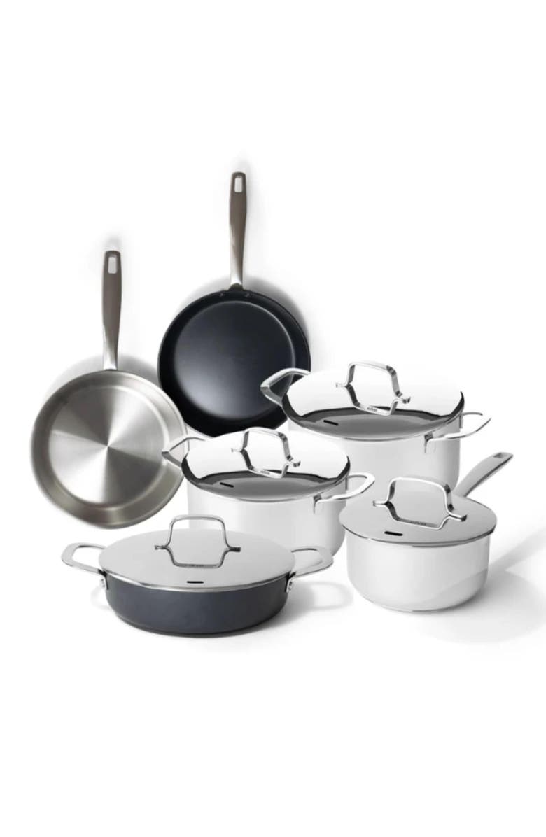 Alva Maestro Ceramic Nonstick Cookware Set, Main, color, 