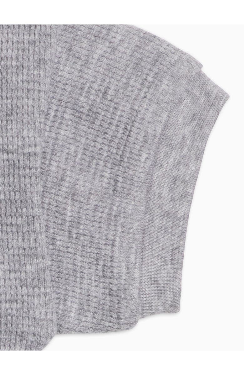 KENDI by Colored Organics Organic Bailey Waffle Pocket Tee, Alternate, color, Ashen