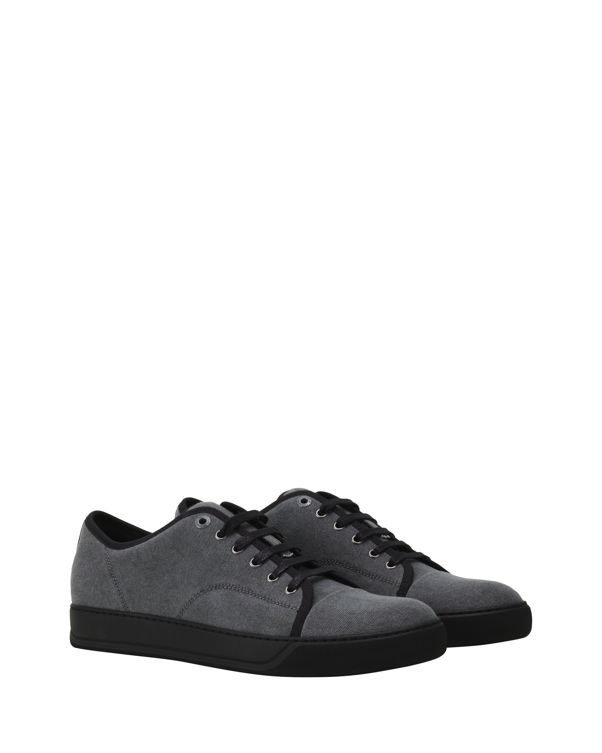 Lanvin Dbb1 Canvas Sneakers, Alternate, color, Dark Grey