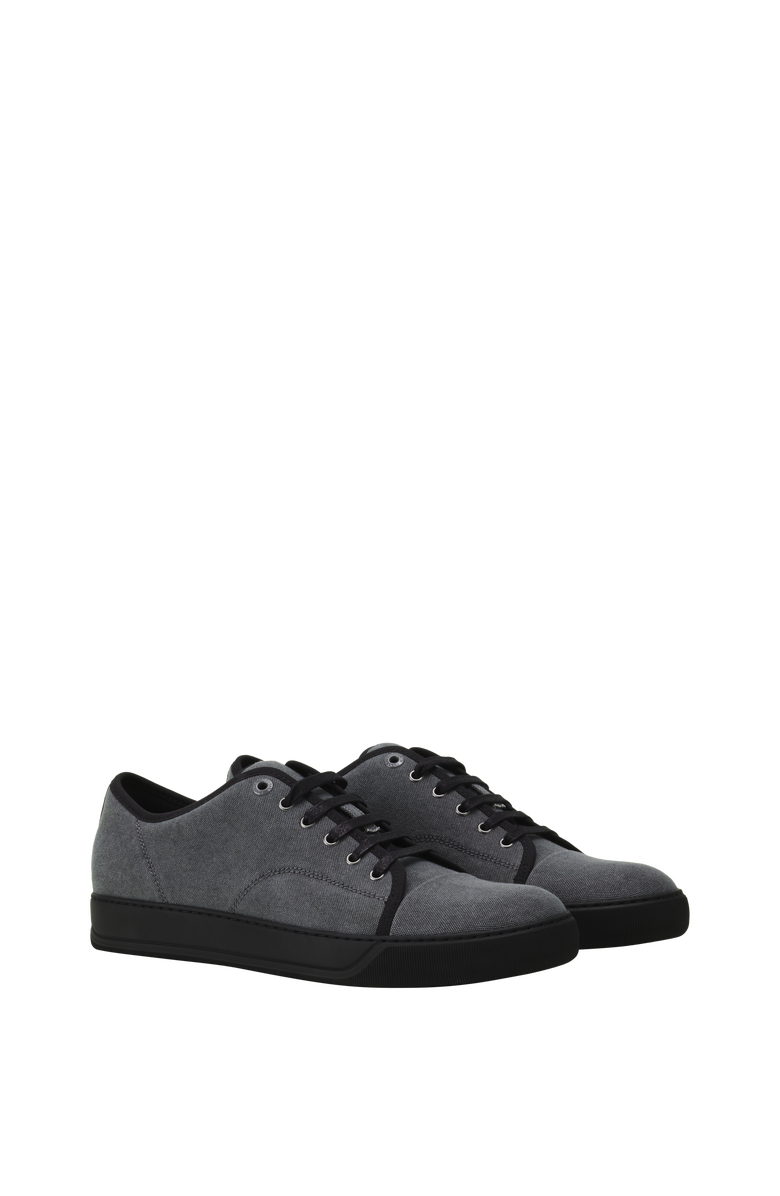 Lanvin Dbb1 Canvas Sneakers, Alternate, color, Dark Grey