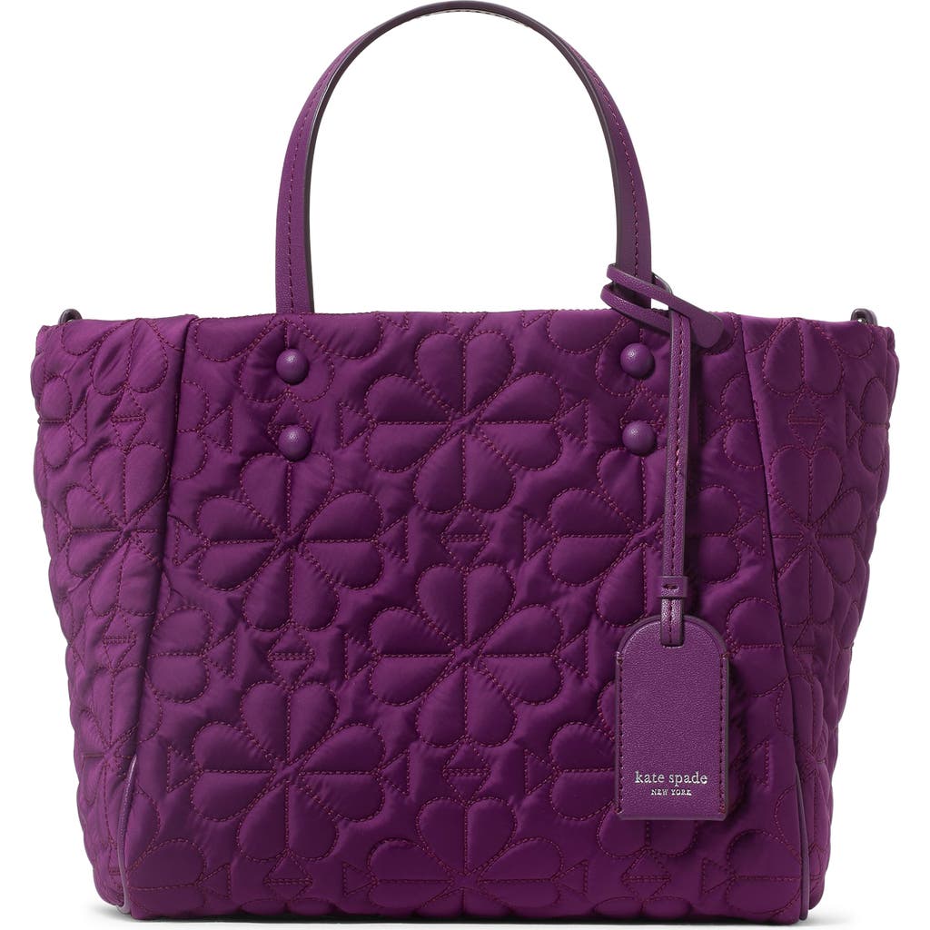 Kate Spade New York Small Tilly Quilted Tote In Purple