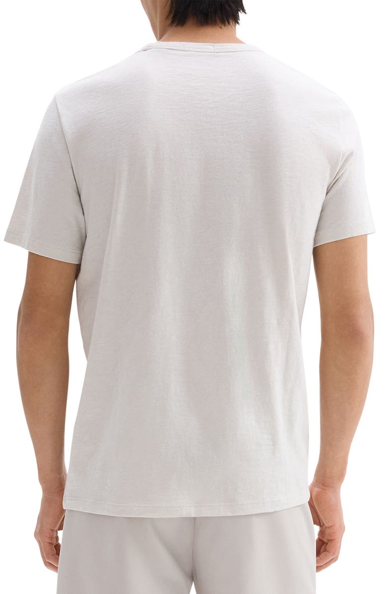 Theory Cosmo Solid Crewneck T-Shirt, Alternate, color, Fog