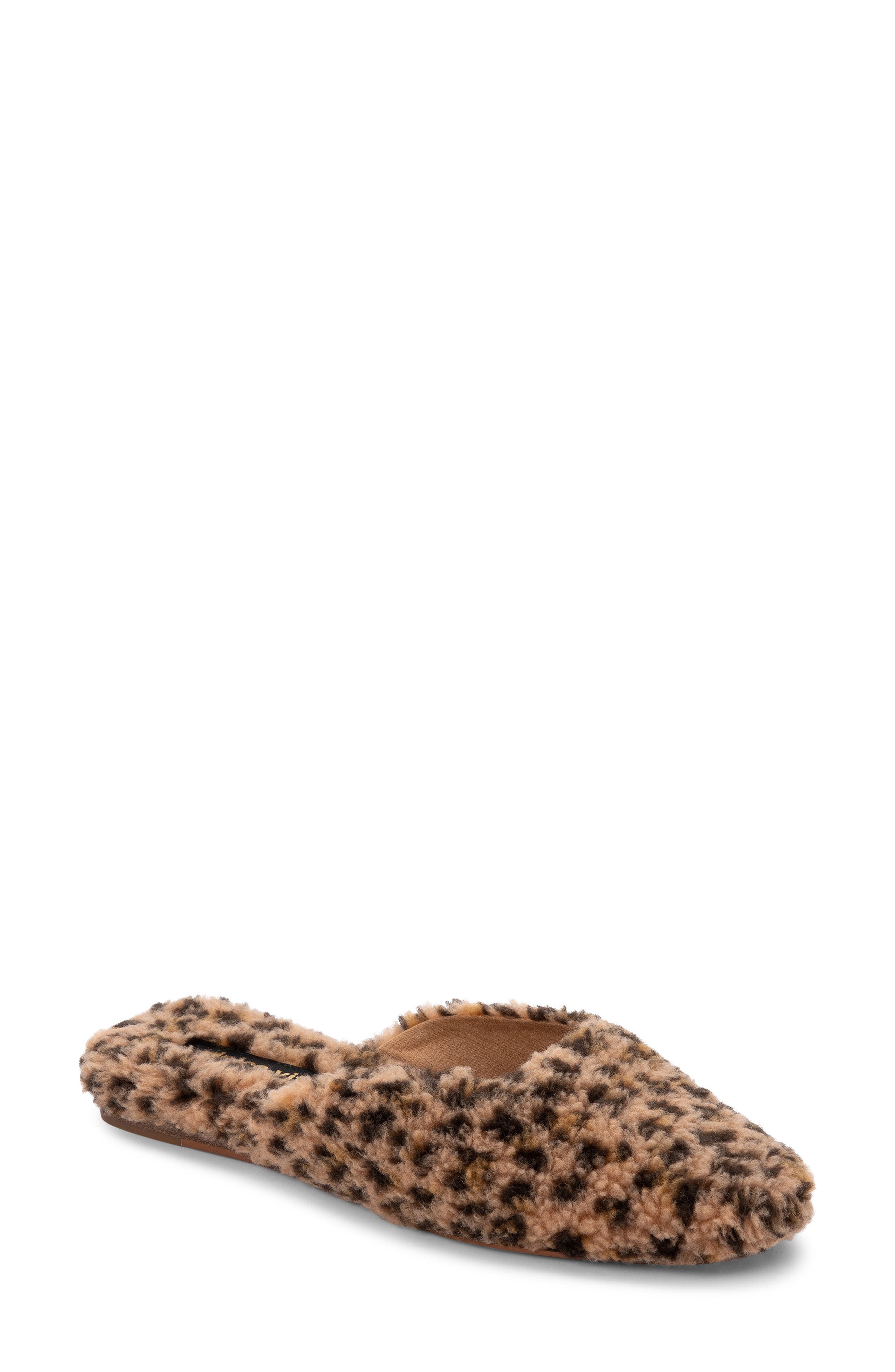 Dolce Vita Saydee Faux Shearling Mule Slipper, Main, color, 