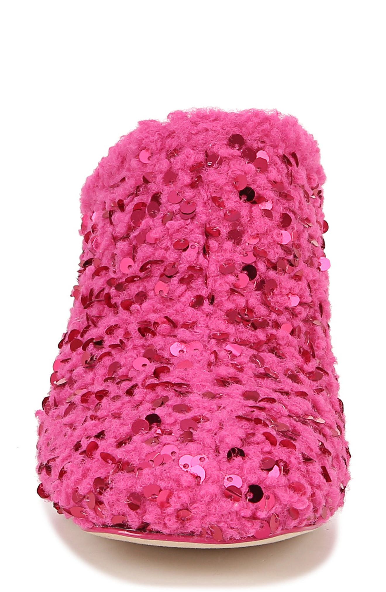 Circus NY by Sam Edelman Orin Sequin Mule, Alternate, color, Pink Peacock