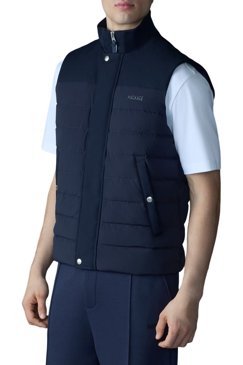Brody Quilted Vest, Main, color, NAVY