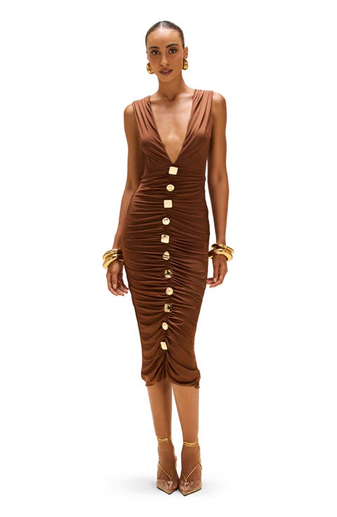 Moonlit Jersey Midi Dress