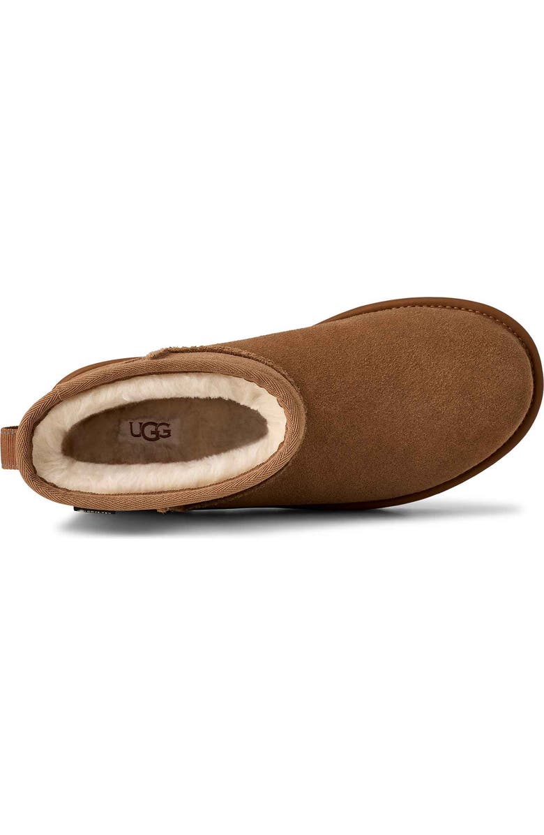 UGG<sup
®</sup
Mini Classic Gore-Tex<sup
®</sup
Waterproof Boot, Alternate, color, Chestnut