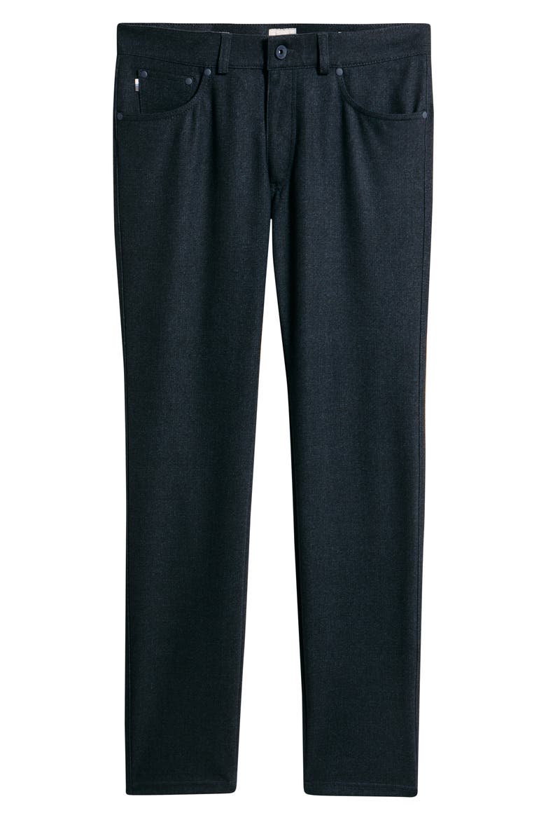 Chuck Hi Flex Modern Fit Five-Pocket Pants, Alternate, color, NAVY