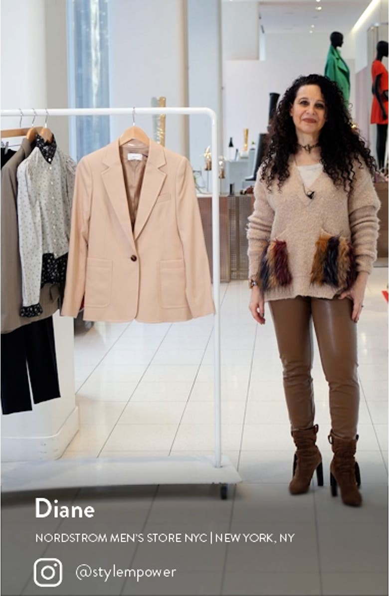 Ember One-Button Blazer, sales video thumbnail