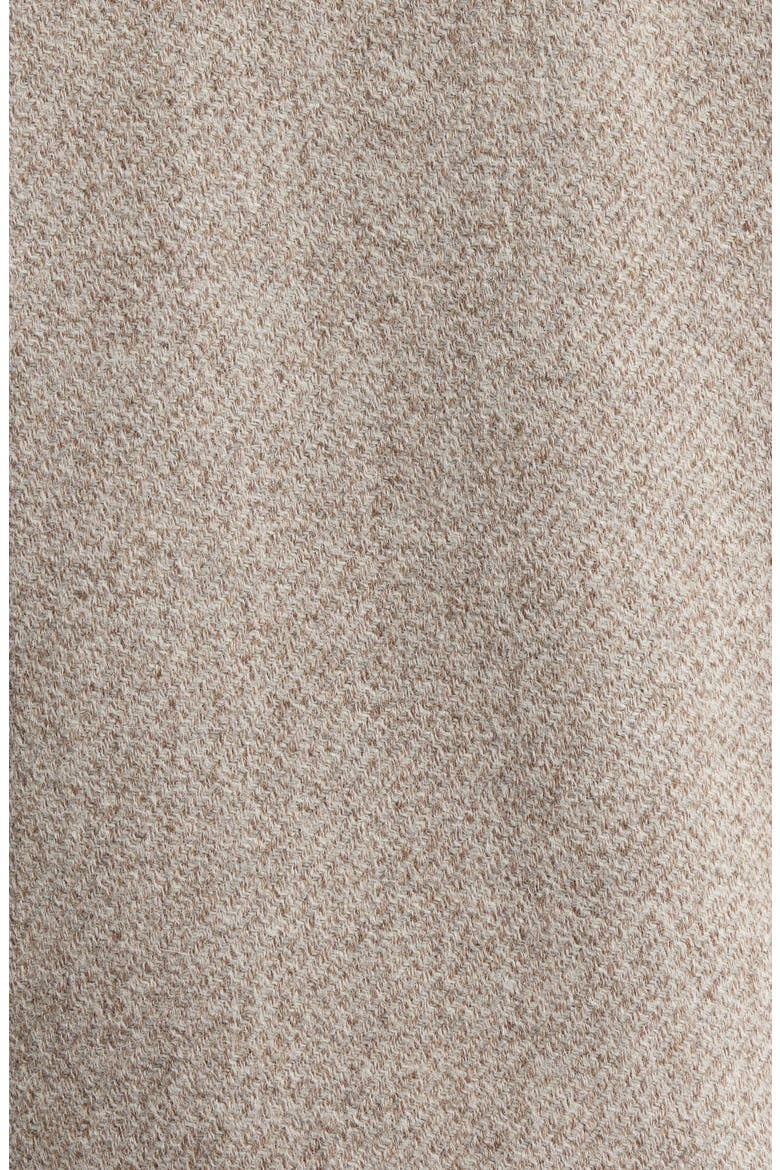 Tweed Trucker Jacket, Alternate, color, LIGHT TAUPE