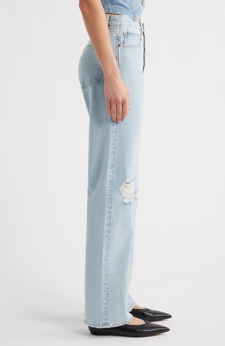 FRAME The Vertical High Waist Relaxed Straight Leg Jeans, Alternate, color, Vancouver