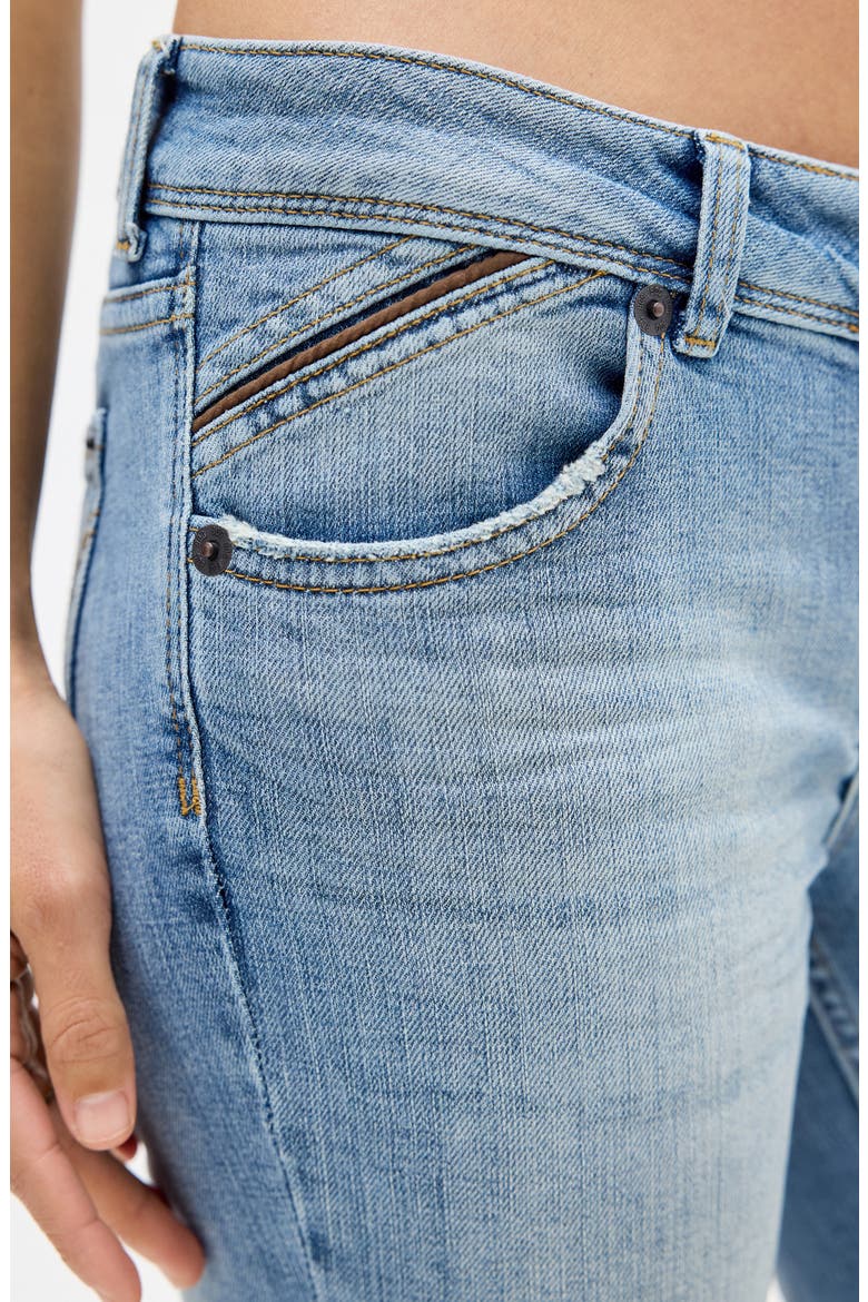 Brooke Low Rise Flare Jeans, Alternate, color, LIGHT VINTAGE