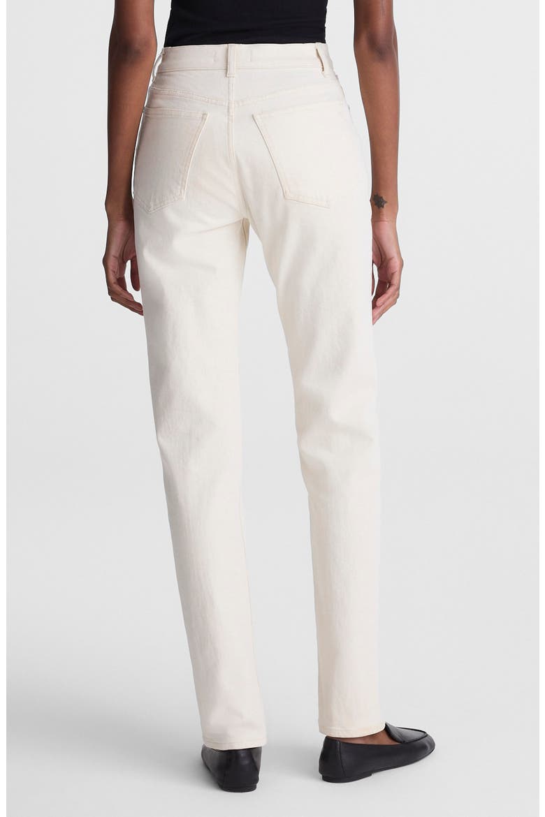 The Longline Straight Jeans, Alternate, color, VINTAGE CANVAS