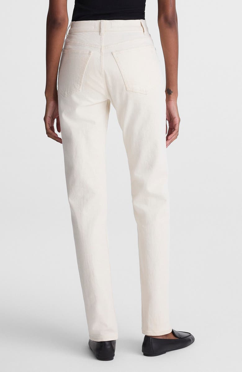 Madewell The Longline Straight Jeans, Alternate, color, Vintage Canvas