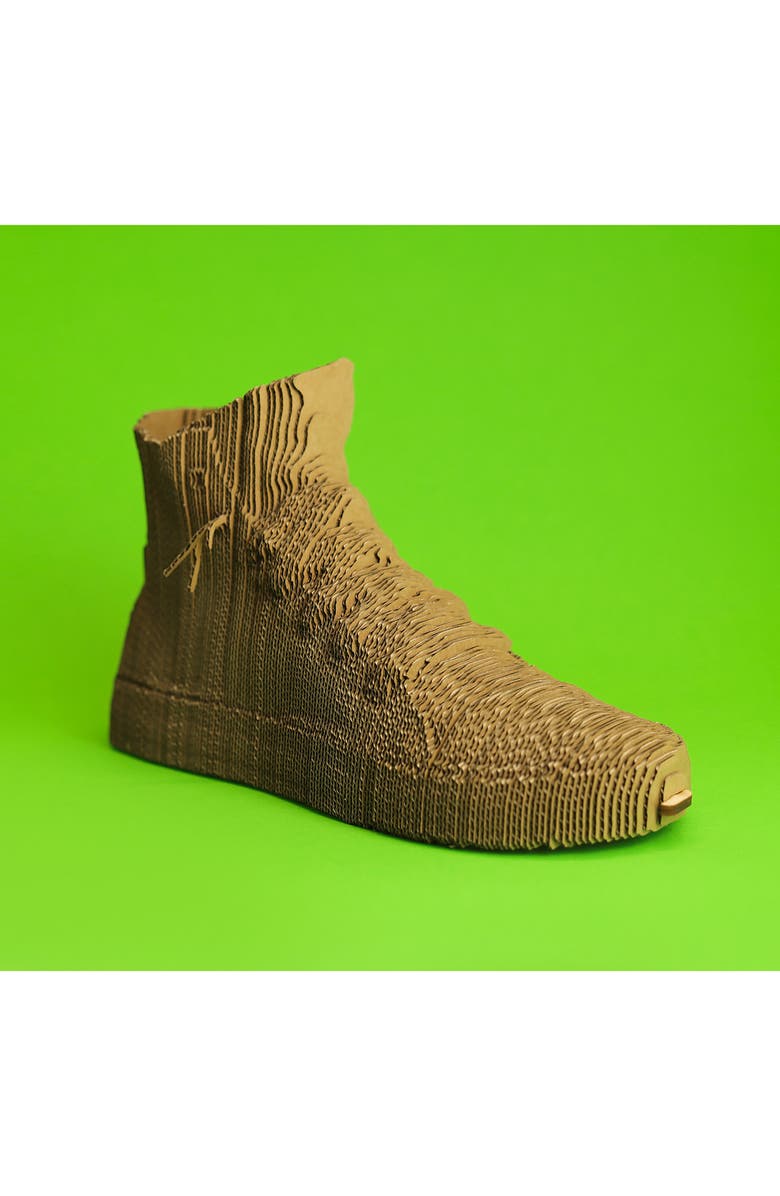 Cartonic 3D Cardboard Sculpture Puzzle, Alternate, color, Sneaker
