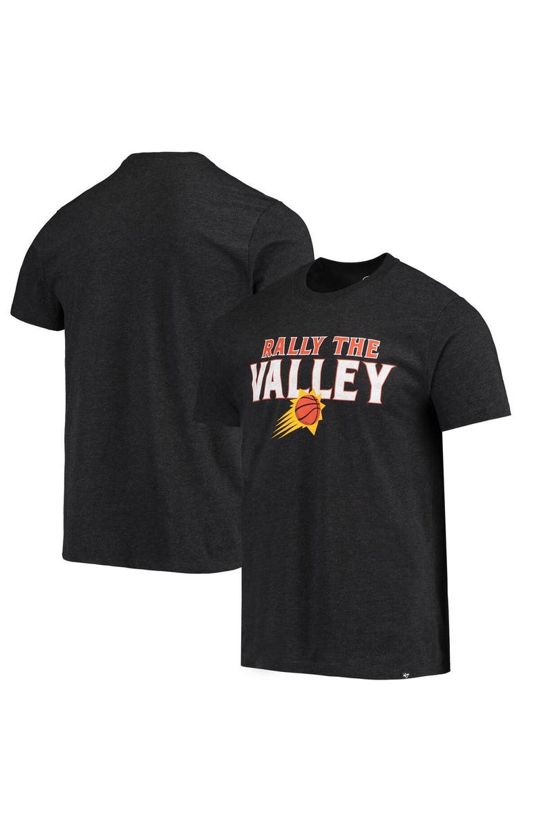 '47 Men's '47 Black Phoenix Suns Slogan Club T-Shirt, Main, color,