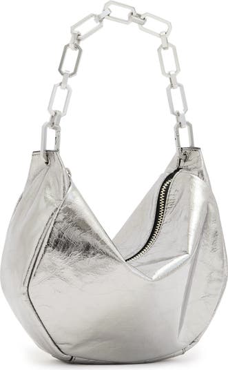 Mini Madea Chain Leather Hobo Bag