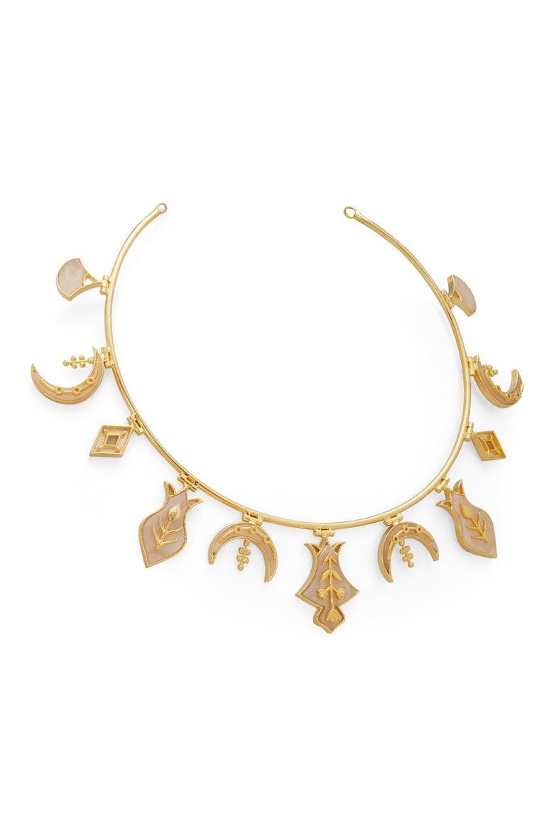 HAMSA NECKLACE, Alternate, color, Gold Plated