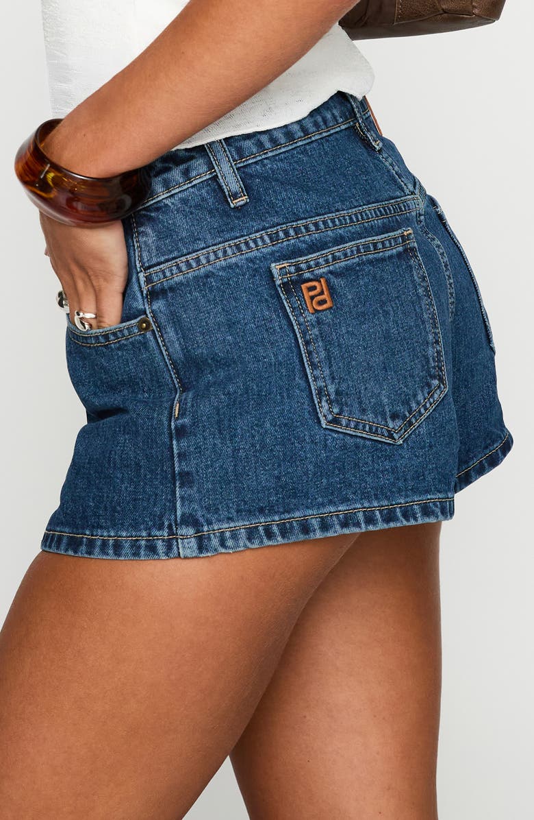Princess Polly Dreamful Denim Shorts, Alternate, color, Mid Wash
