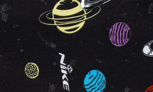 Nike Space Swoosh Short Sleeve Romper In Multi