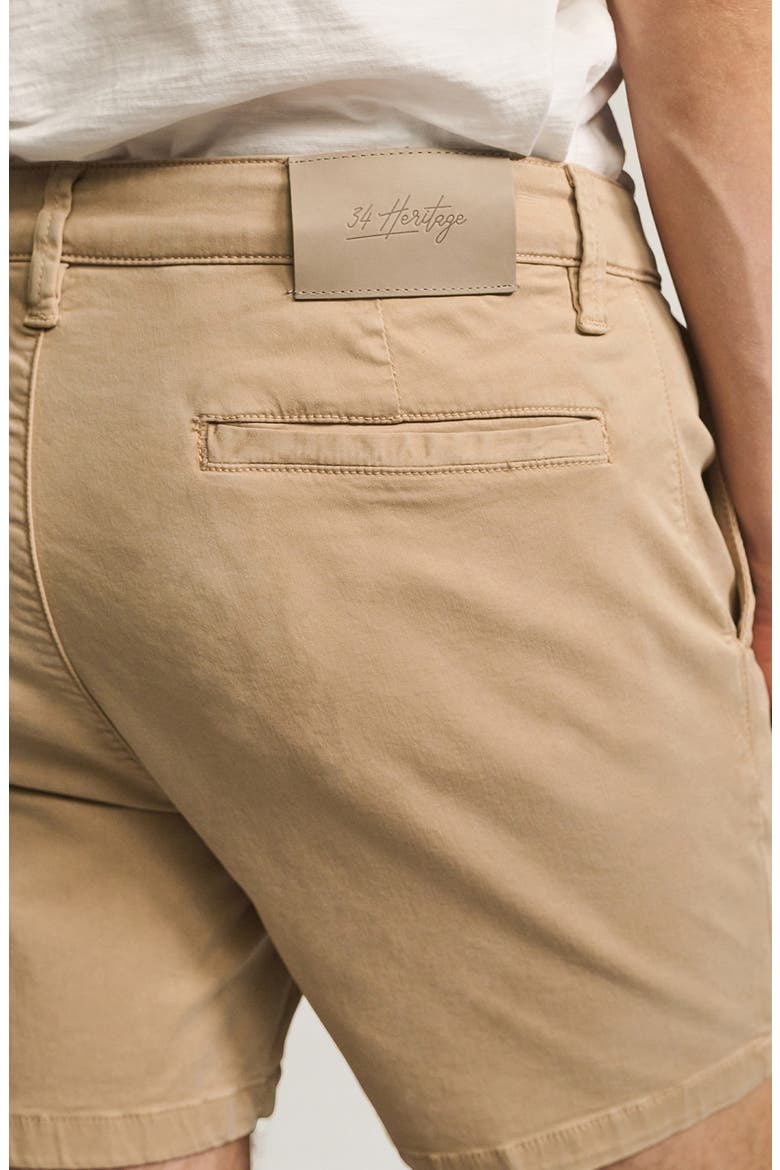 Hampton Slim Fit Twill Chino Shorts, Alternate, color, PEBBLE TWILL