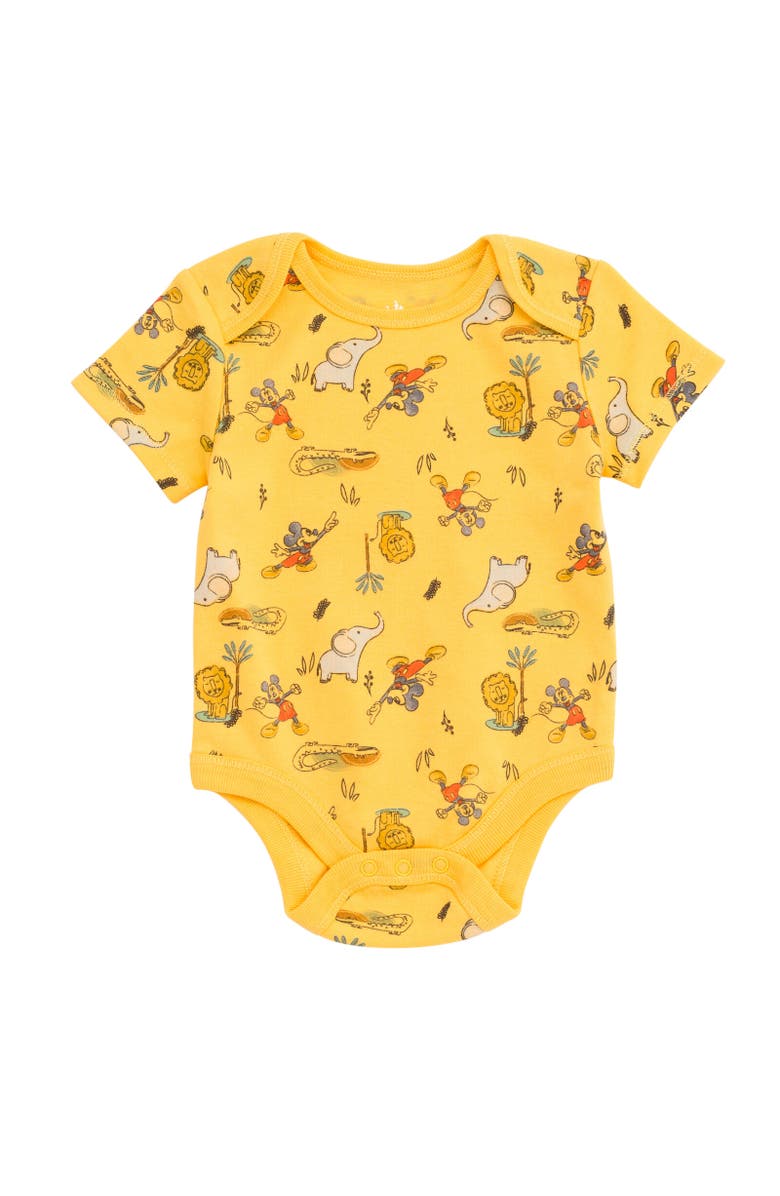 Disney 5-Pack Bodysuit, Alternate, color, Mickey Mouse Multicolor