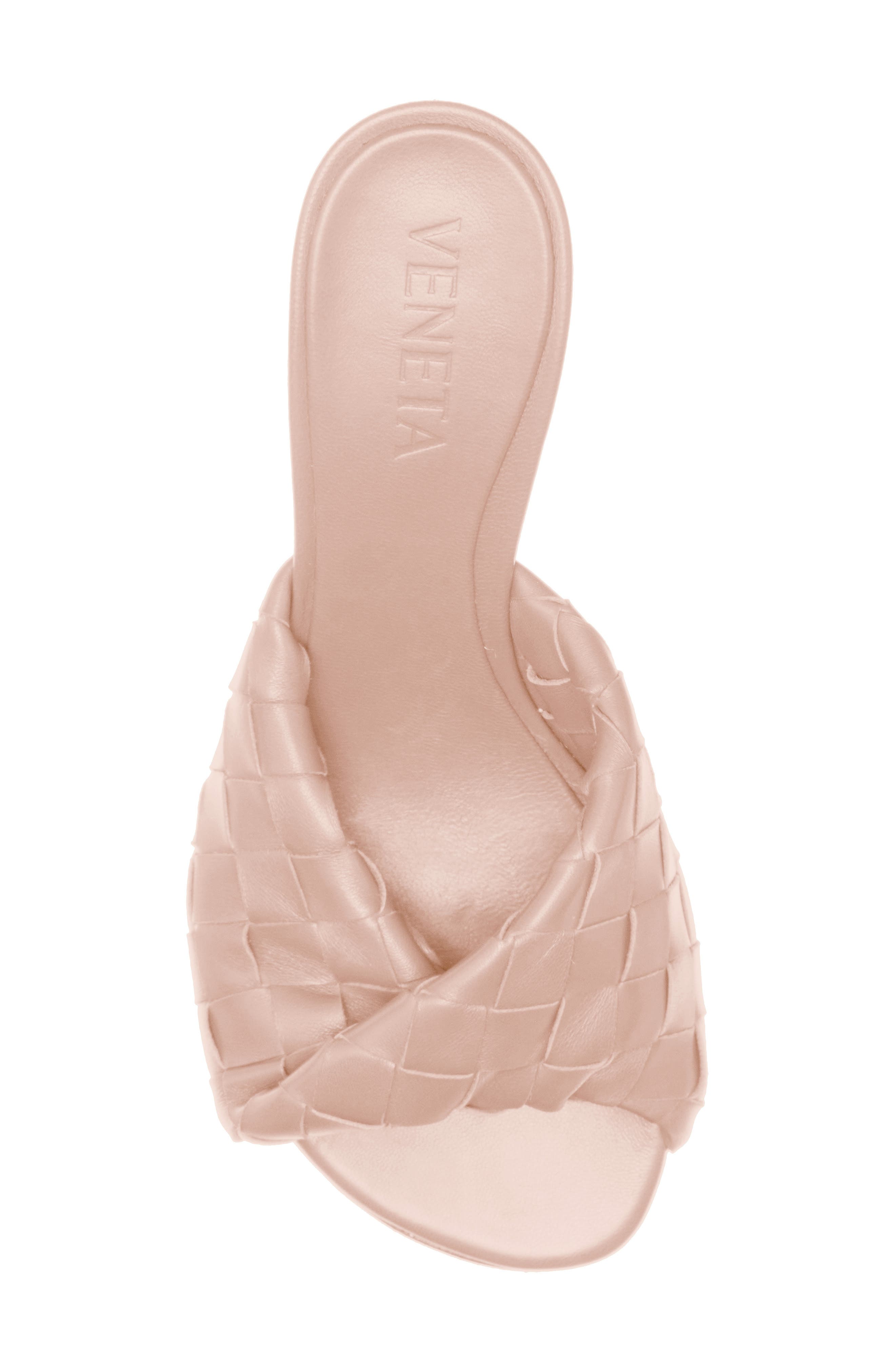 Bottega Veneta Blink Intrecciato Lambskin Leather Sandal, Alternate, color, 