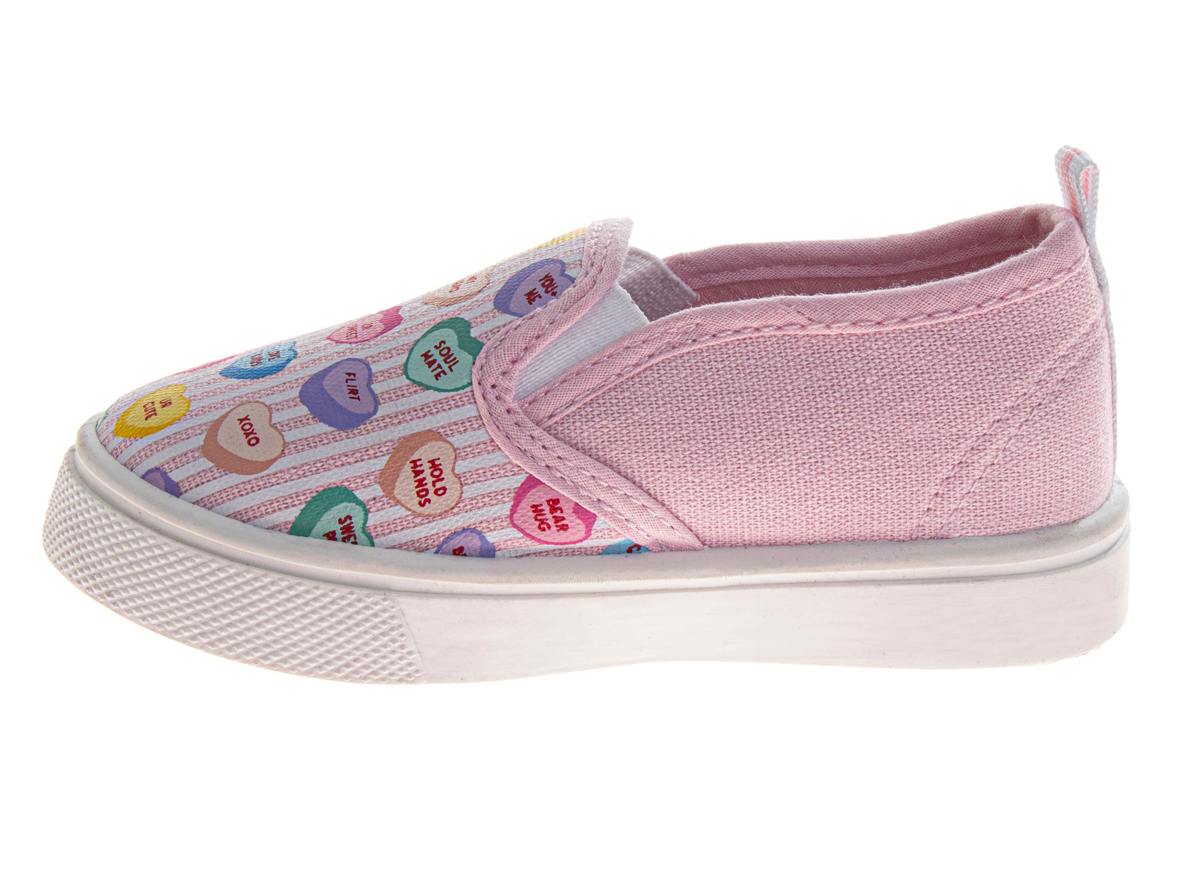 SweetHearts Conv. Hearts Slip-On 5-10, Alternate, color, Lilac Multi