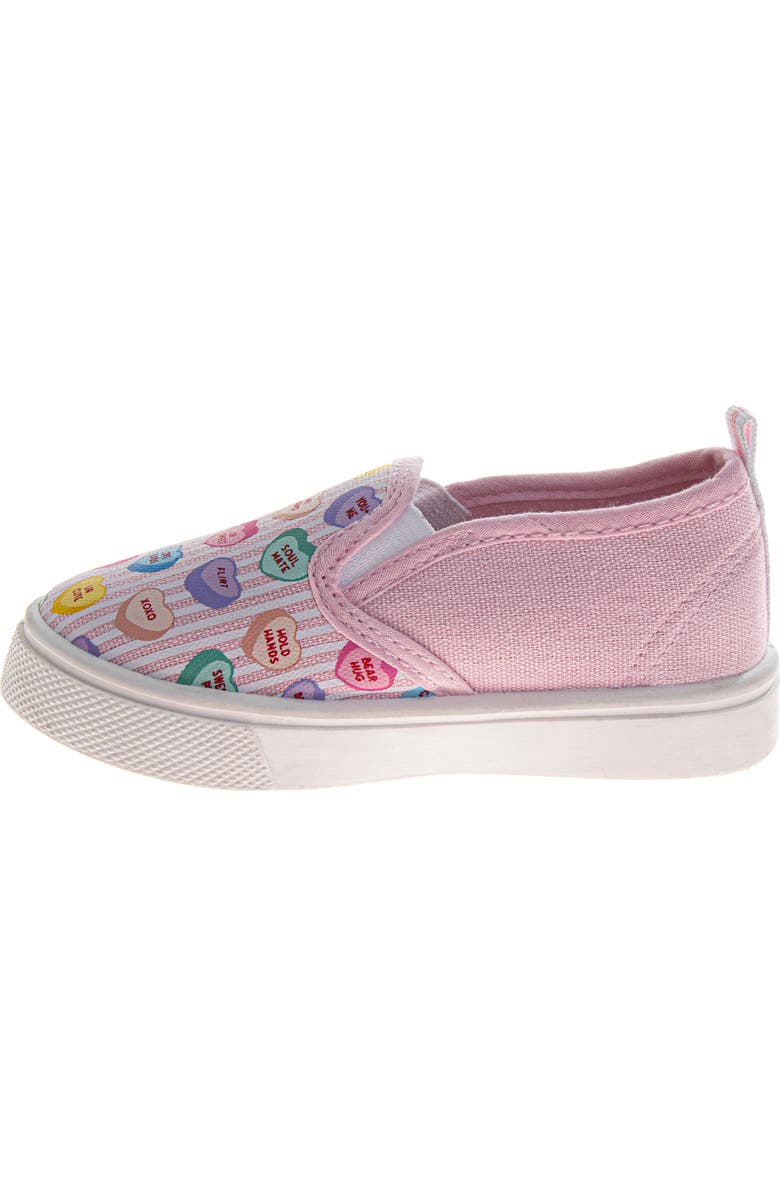 SweetHearts Conv. Hearts Slip-On 5-10, Alternate, color, Lilac Multi