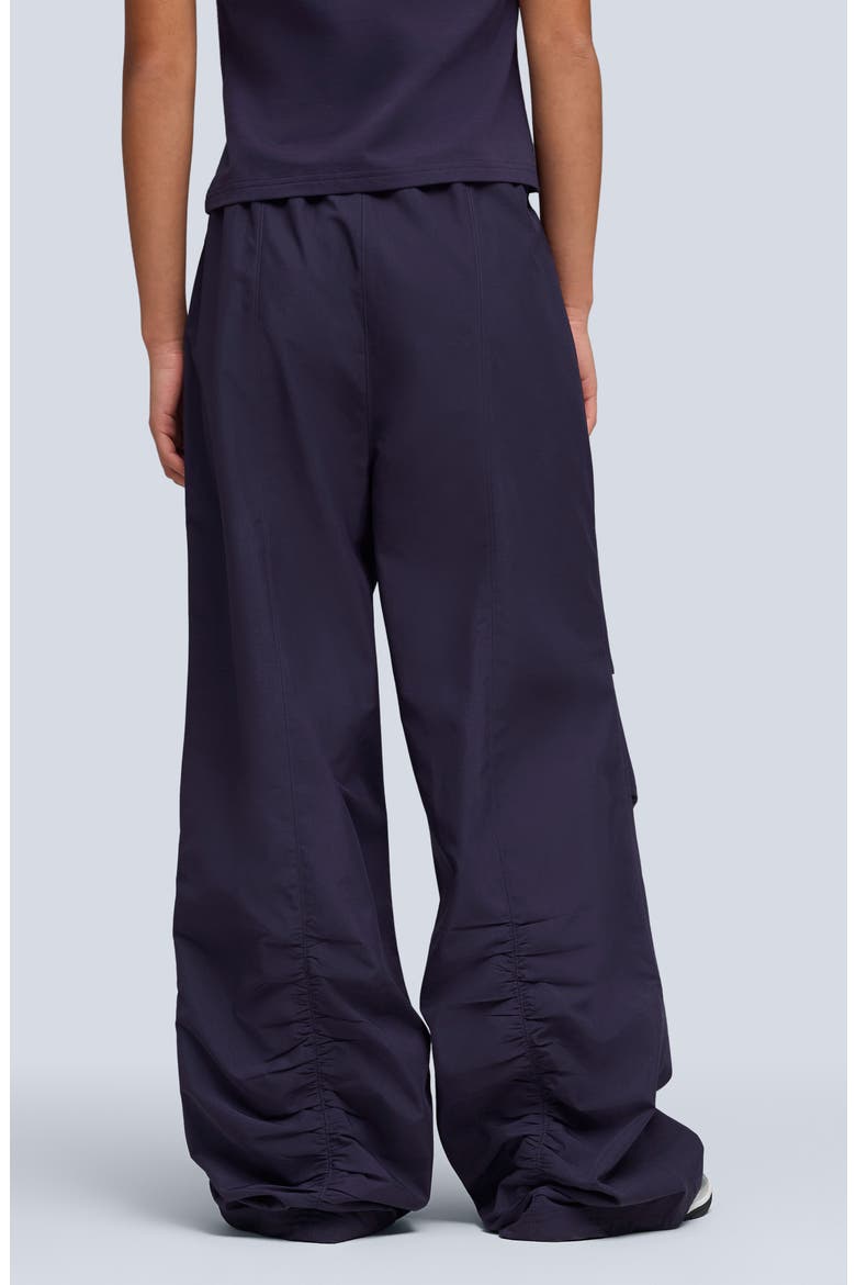 Wardrobe Essentials Parachute Pants, Alternate, color, DEEP PLUM