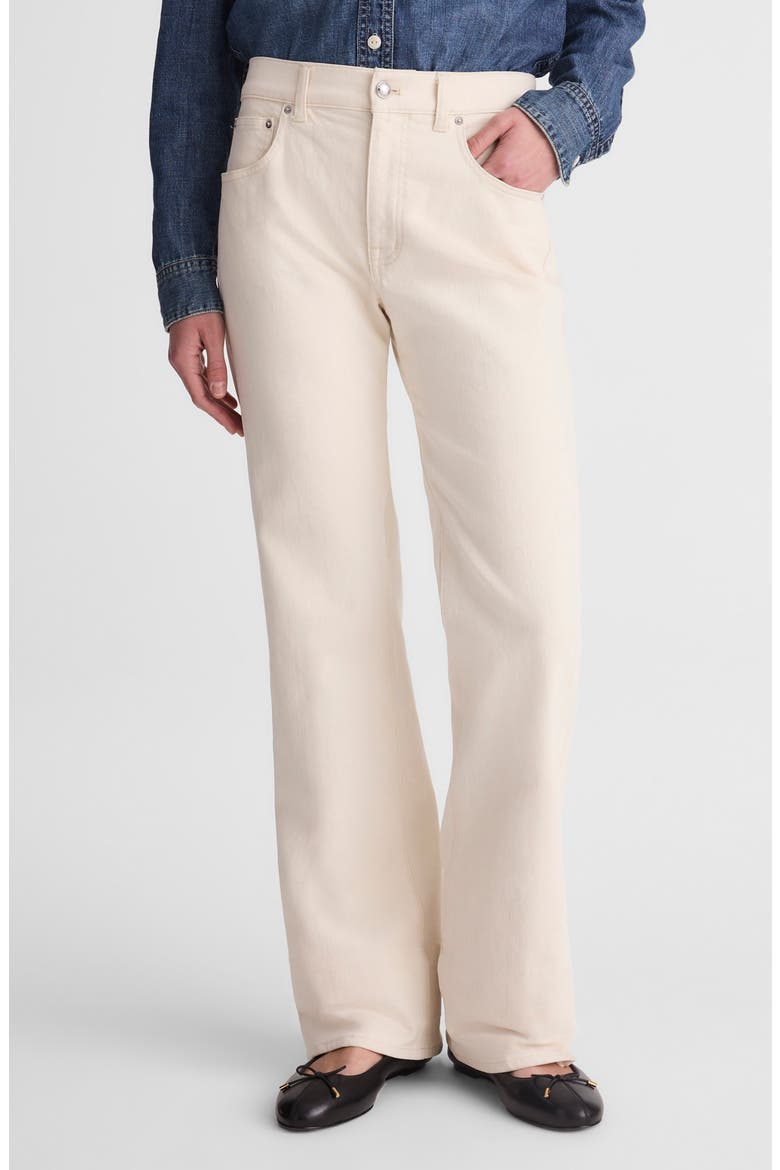 Relaxed Bootcut Jeans, Main, color, VINTAGE CANVAS