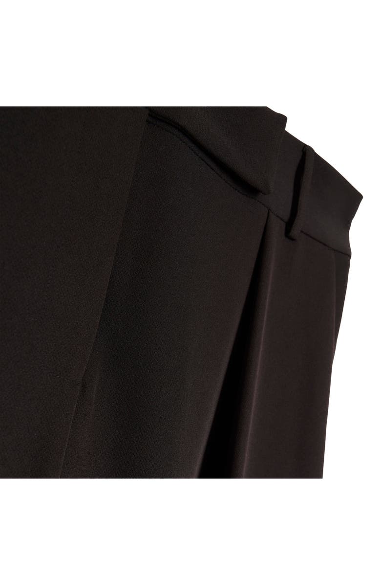 River Island Pleated Wide Leg Trousers, Alternate, color, 