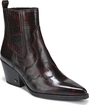 (取寄) サムエデルマン レディース ウェスト Sam Edelman women West Black Leather Sam Edelman West Bootie (Women) | Nordstrom