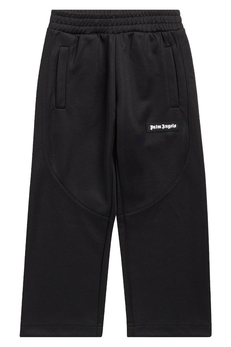 Kids' Cut Track Pants, Main, color, BLACK - OFF WHITE