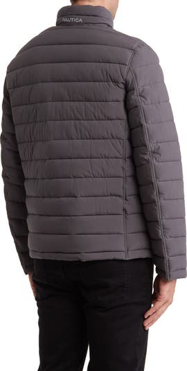 Water Resistant Reversible Puffer Jacket