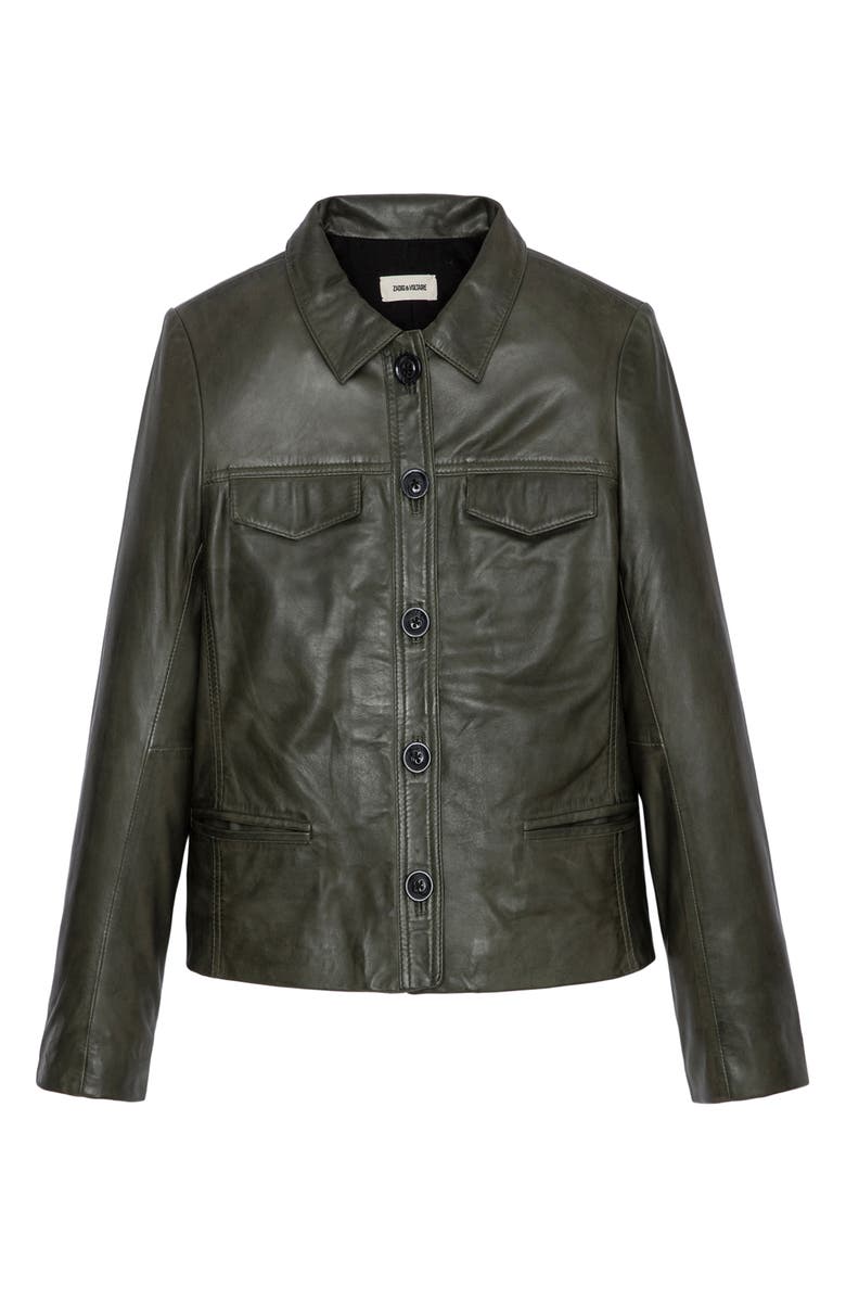 Zadig & Voltaire Women's Liam Leather Jacket, Alternate, color, 