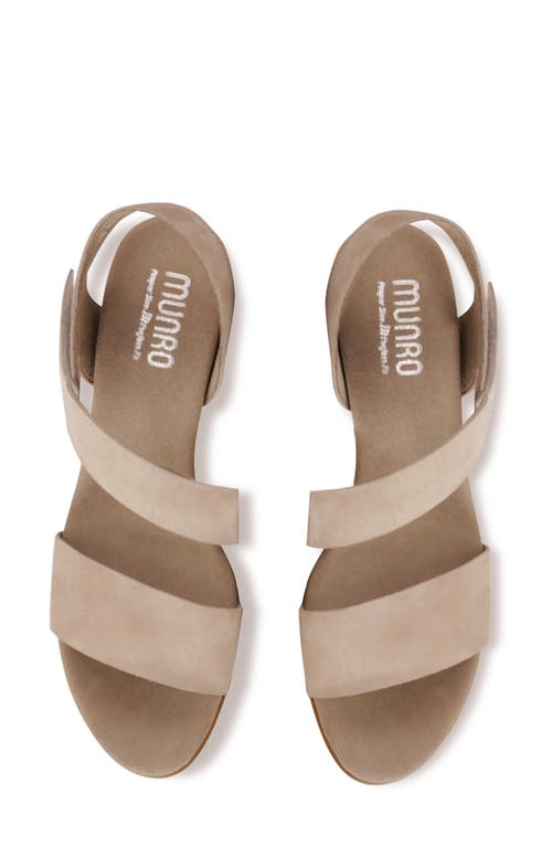 Munro Lucia Sandal In Gray