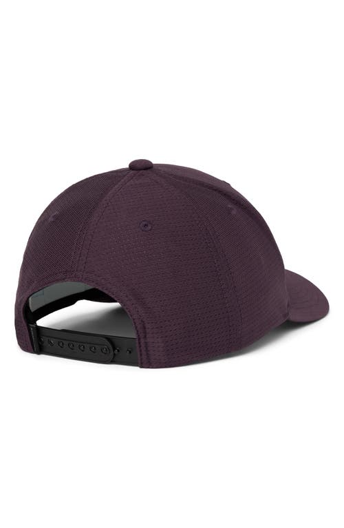 Travismathew Bahamas Snapback Baseball Cap In Plum
