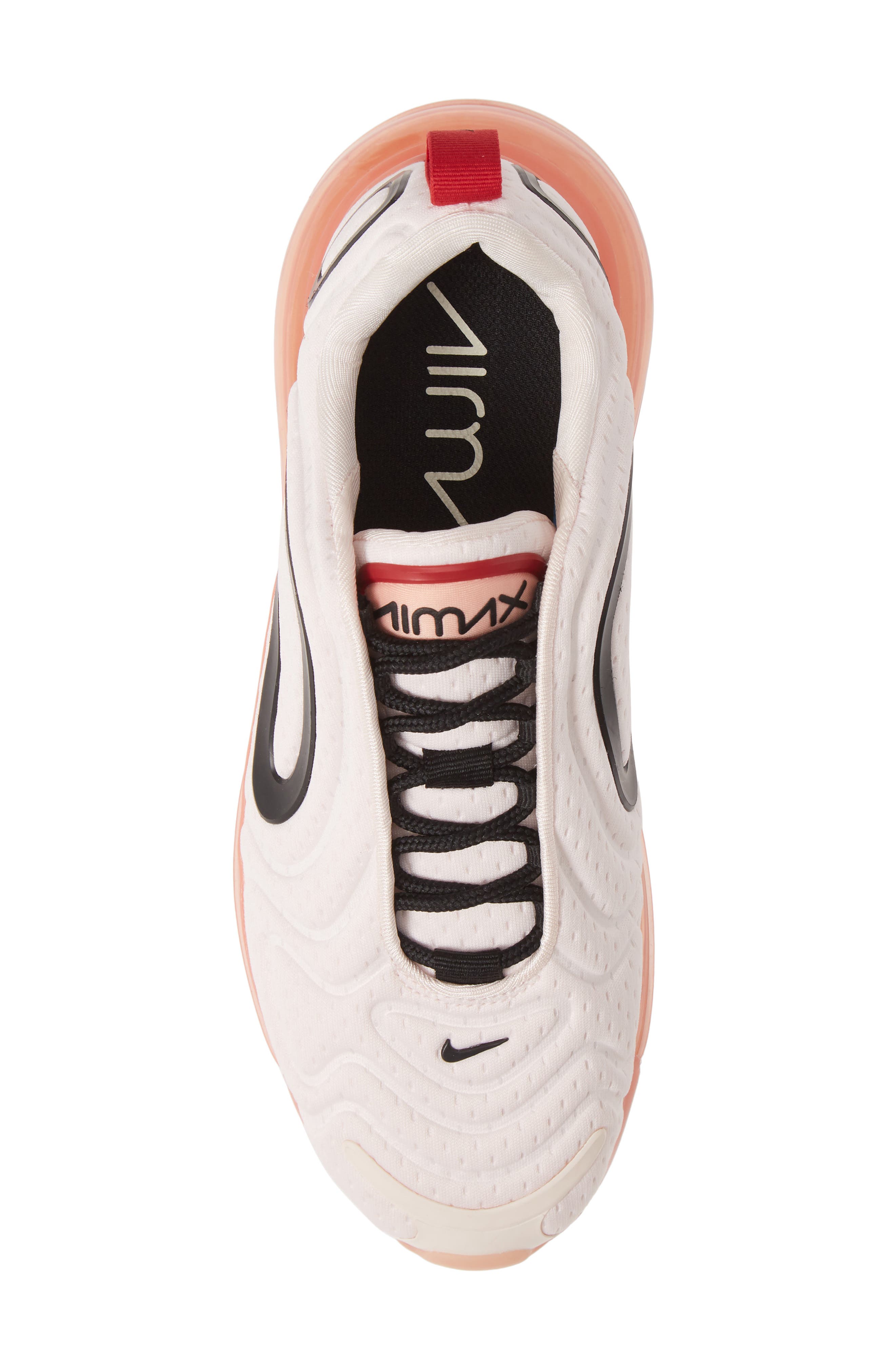 Air Max 720 Sneaker, Alternate, color, LIGHT SOFT PINK/ RED/ CORAL