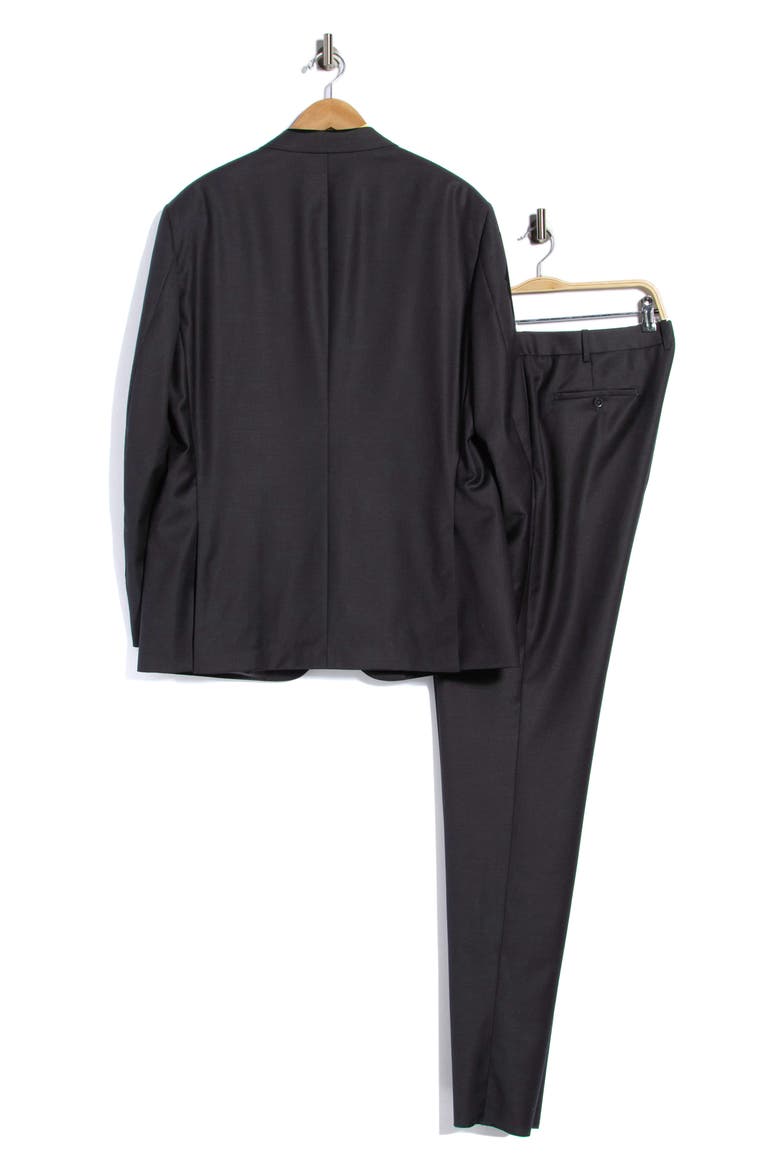 Flynn Classic Wool Suit, Alternate, color, BLACK