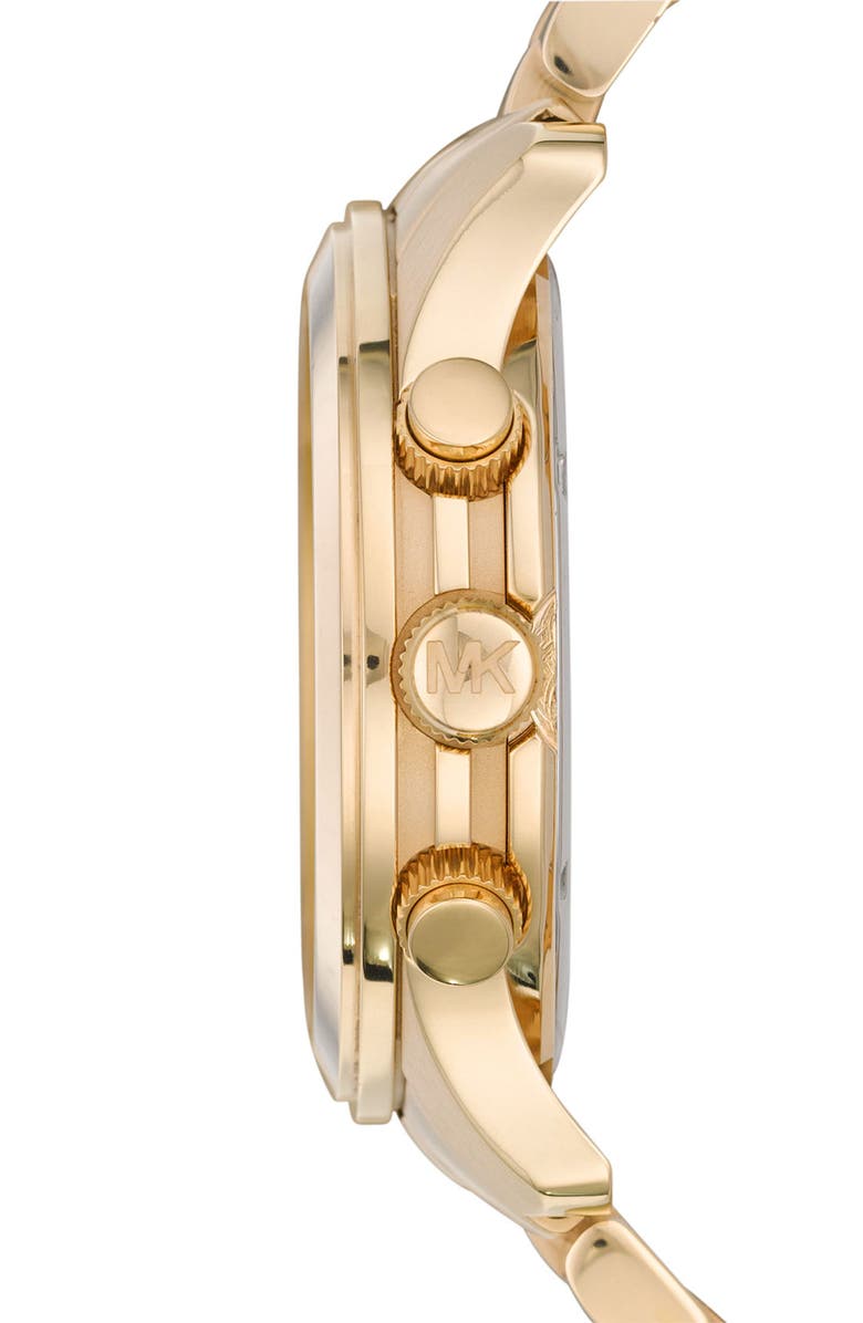 Michael Kors 'Large Runway' Chronograph Bracelet Watch, 45mm, Alternate, color,