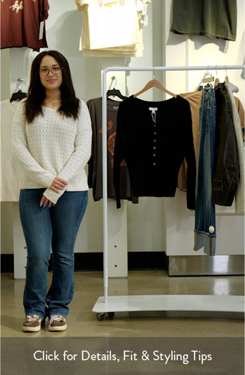 V-Neck Fitted Waist Cardigan, sales video thumbnail