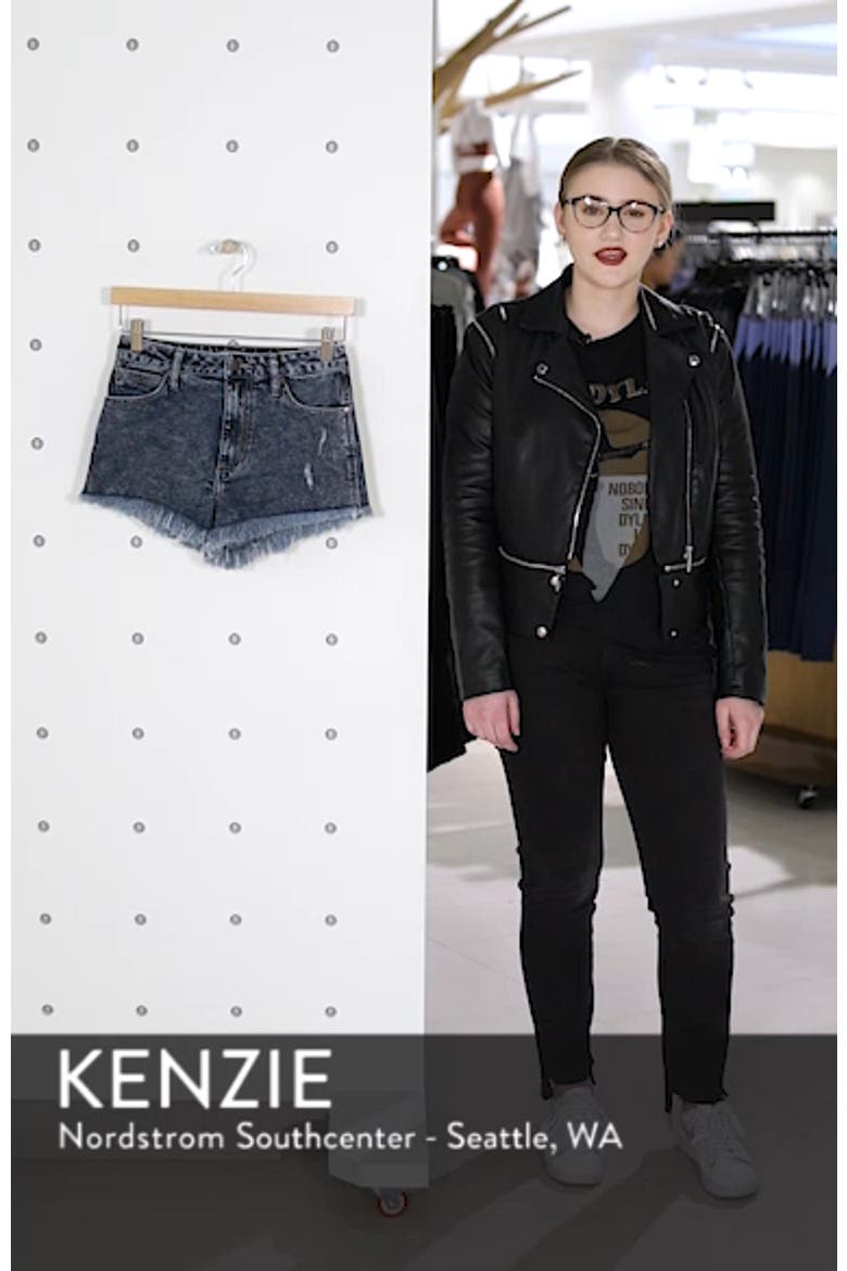 Acid Wash Denim Shorts video