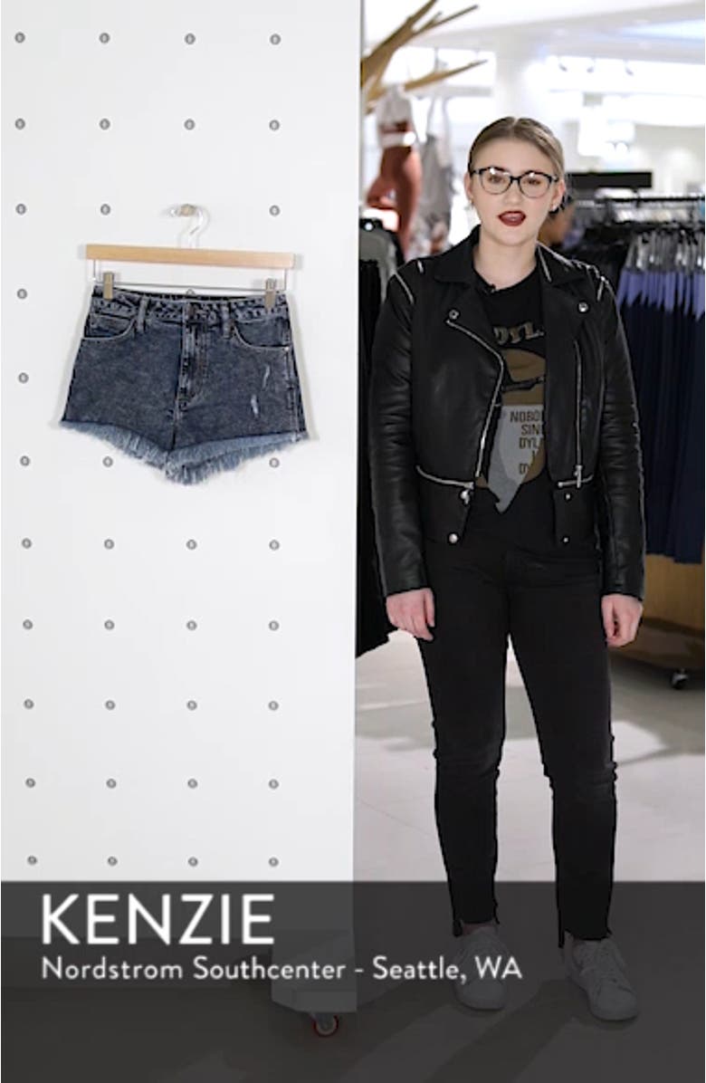 Acid Wash Denim Shorts, sales video thumbnail