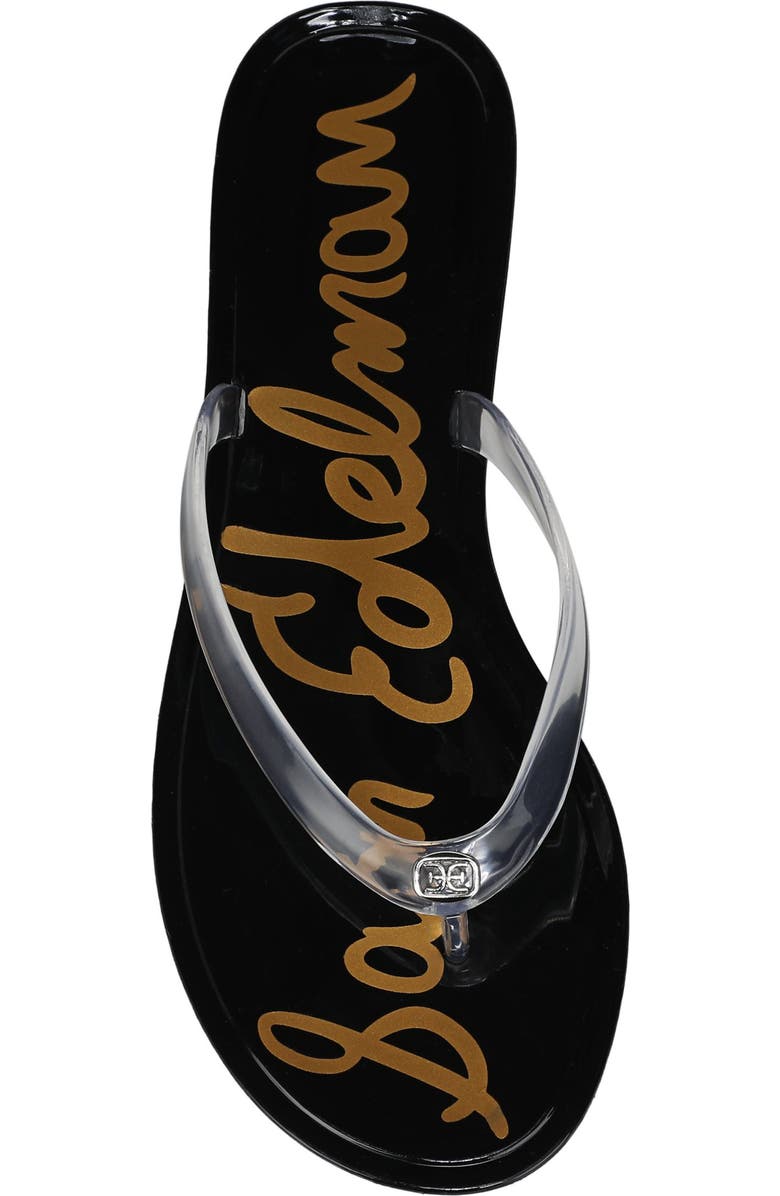 Sam Edelman Dean Flip Flop, Alternate, color, Clear Grey