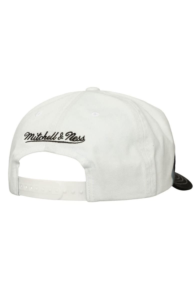 Men's Mitchell & Ness  Black/White Los Angeles Lakers Dip Dye Pro Crown Adjustable Hat, Alternate, color, Black