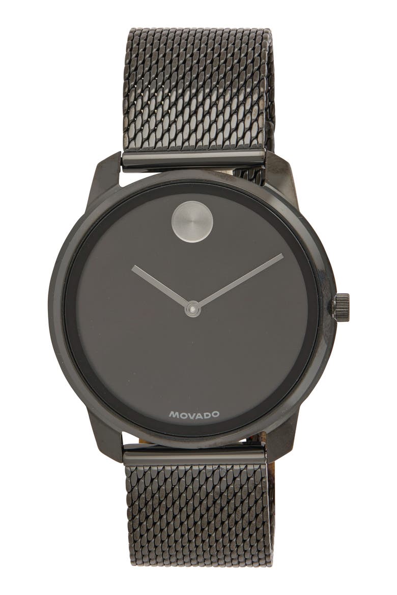 Museum Classic Bracelet Watch, 40mm, Main, color, BLACK