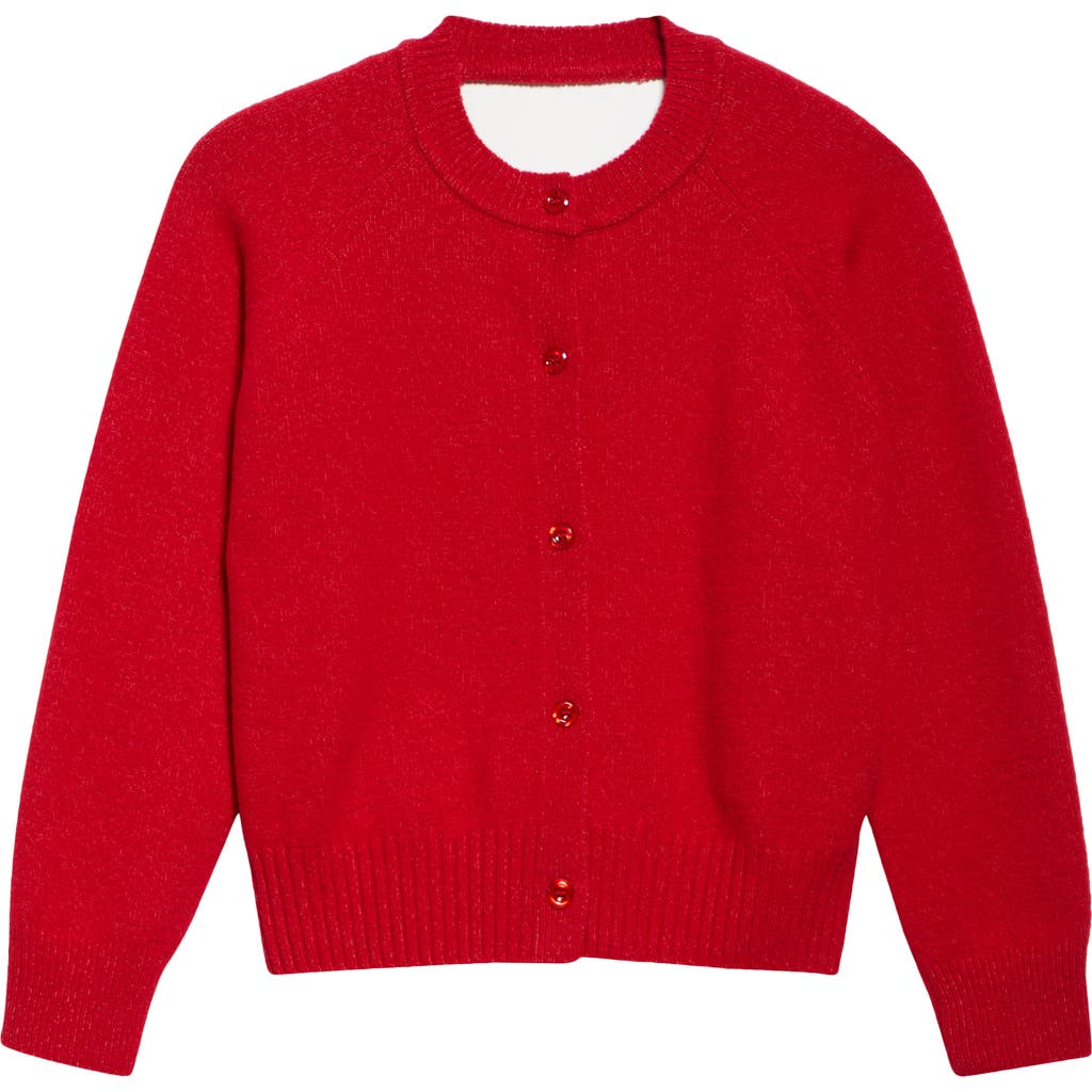 SIMONE ROCHA SIMONE ROCHA OPEN BACK VIRGIN WOOL BLEND CARDIGAN