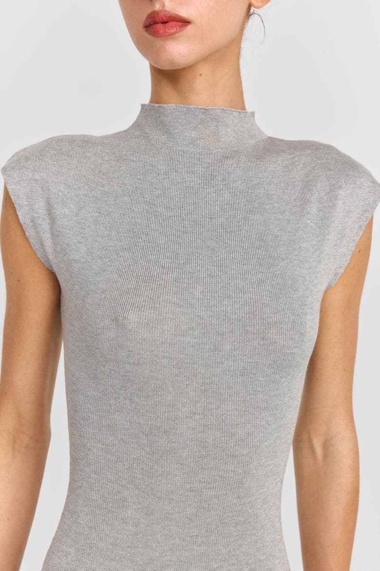 Suzette Midi Dress, Alternate, color, Grey