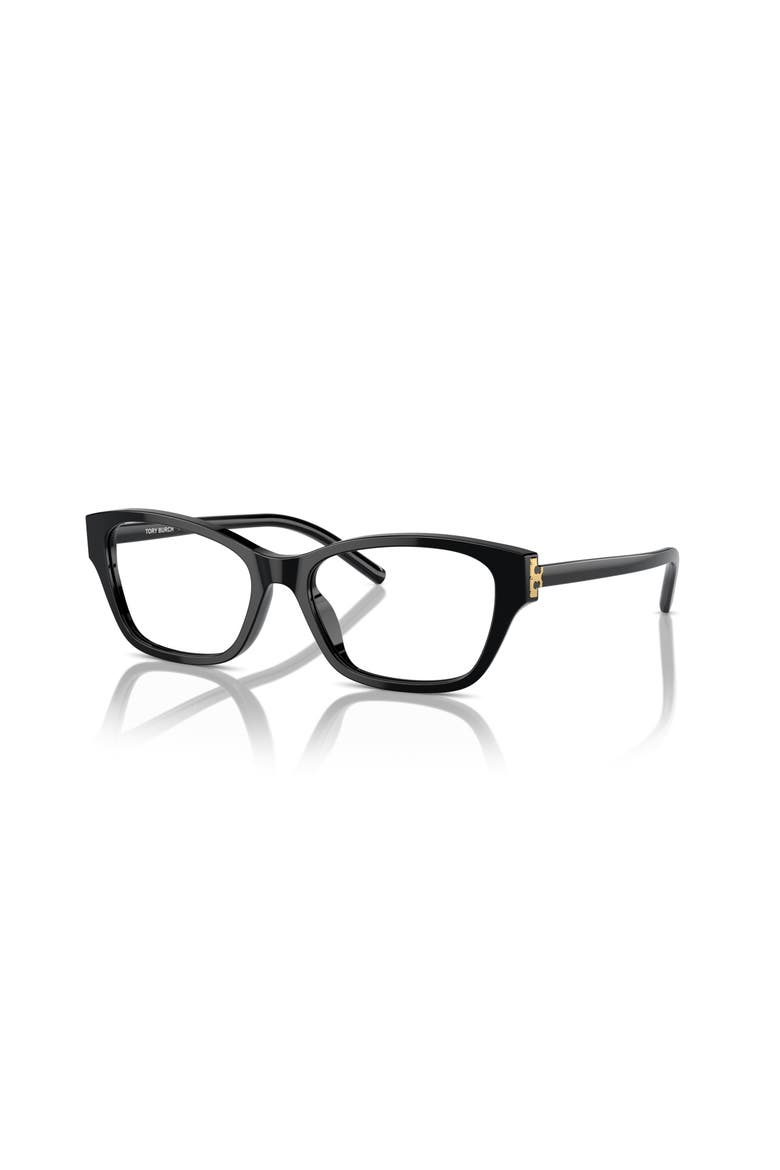 52mm Rectangle optical glasses, Main, color, Black